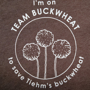 Short sleeved unisex t-shirt - Tiehm's buckwheat