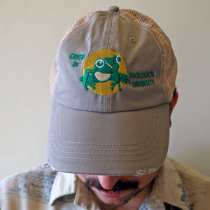 Logo trucker cap - olive/khaki