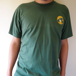 Short sleeved unisex t-shirt - pine green