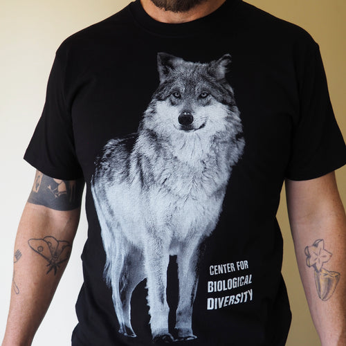 Short sleeved unisex t-shirt – ‘Call of the Wild’ black