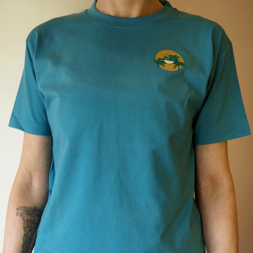 Short sleeved youth t-shirt - marine blue